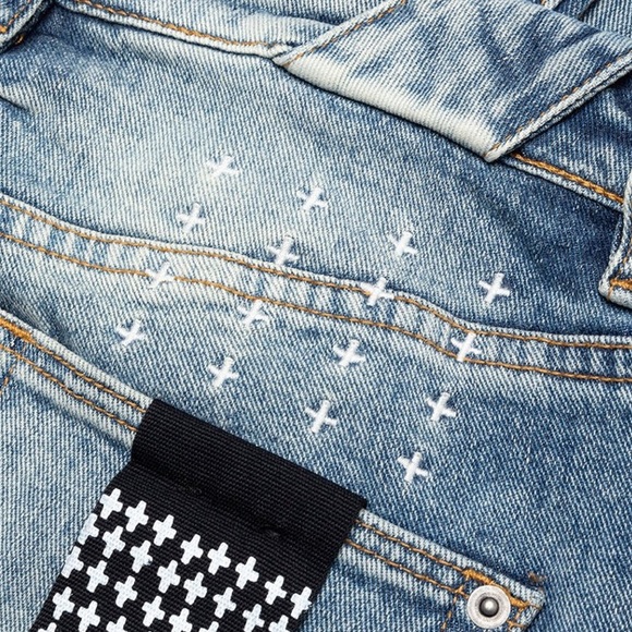 (A4) Ksubi Chitch Pure Dynamite Slim Fit Blue Jeans, Size 30, NWT - Picture 10 of 13